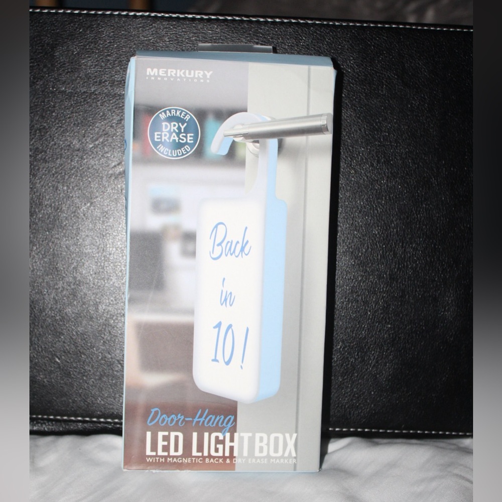 Mercury Magnetic Door-Hang Led Lightbox